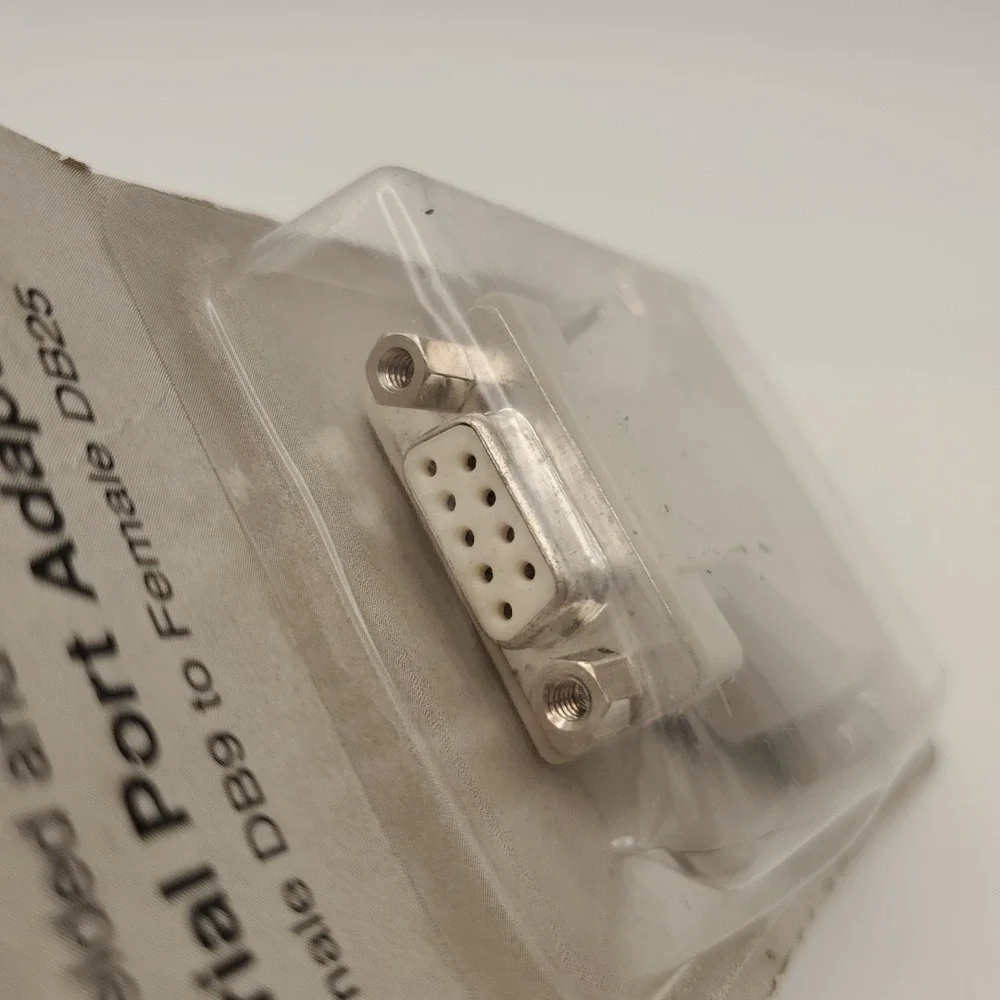 NEW Vintage Tandy DB25‎ to DB9 Grounded Serial Port Adapter Radio Shack
